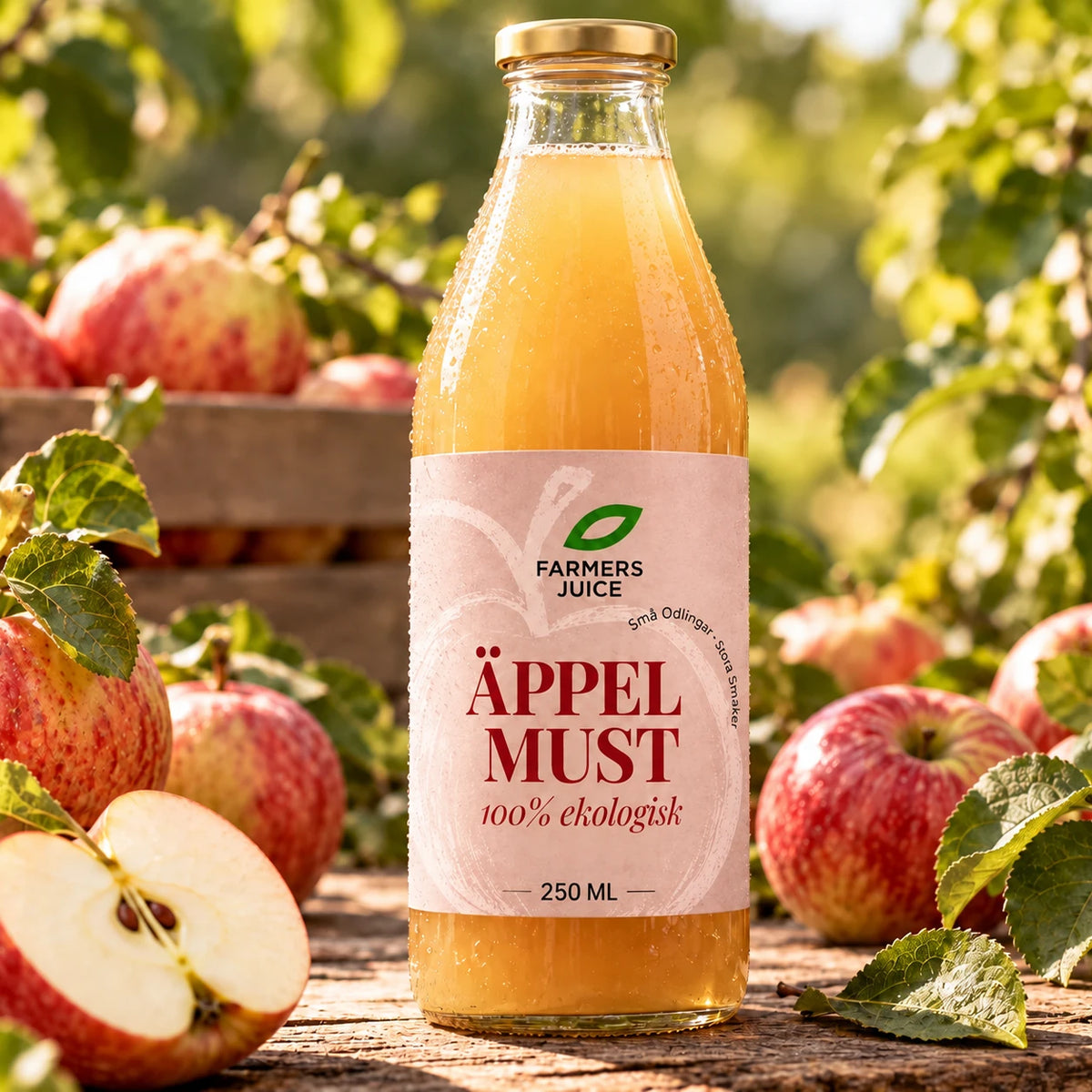 Äppelmust 250 ml – Farmers Juice