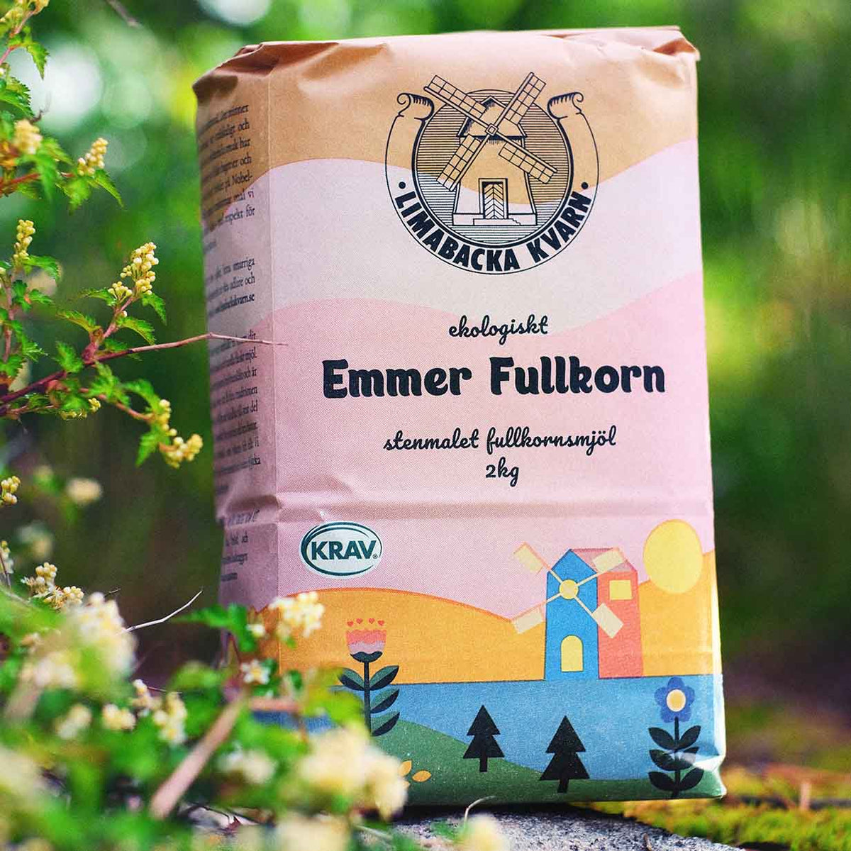 Emmer fullkorn 2 kg - Limabacka Kvarn