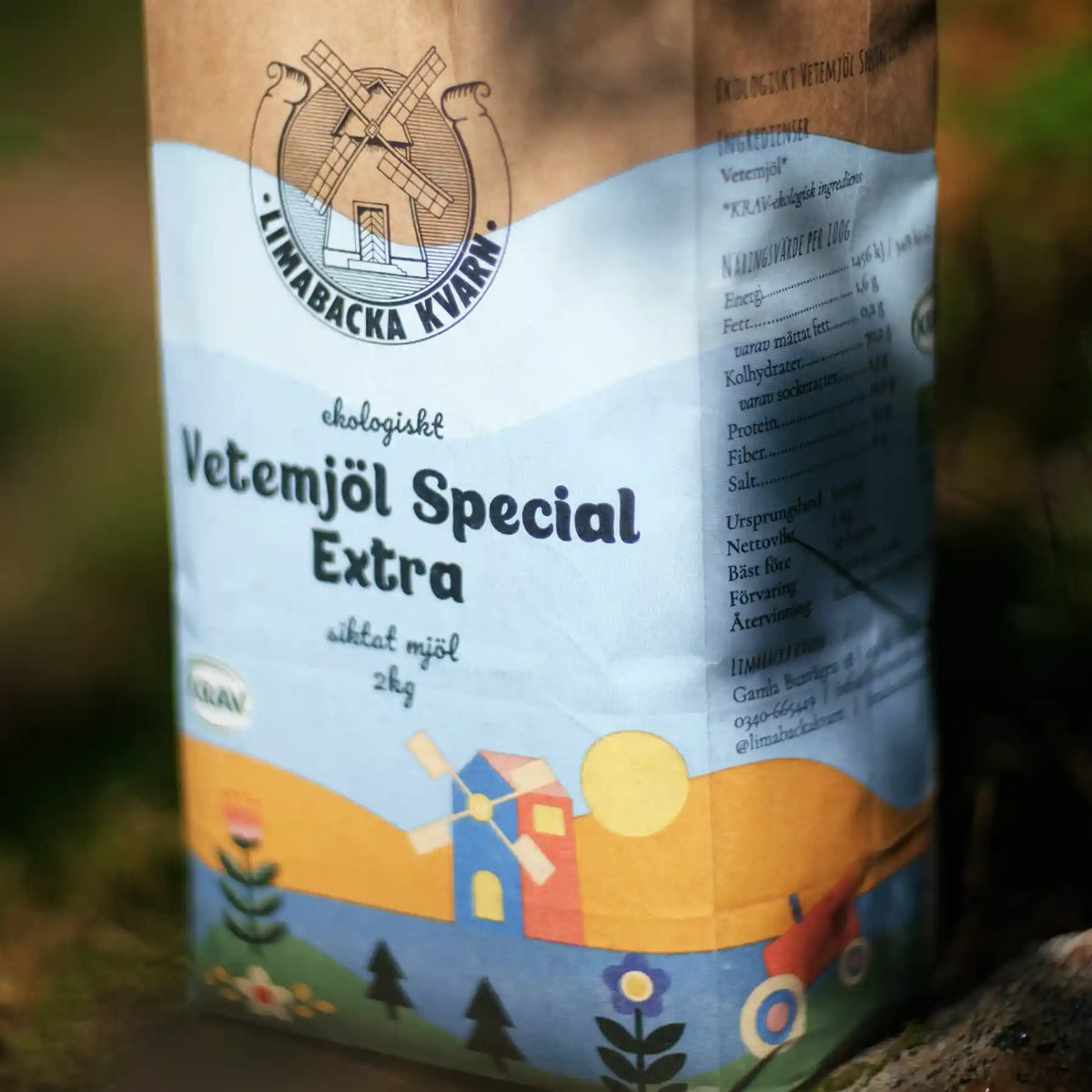 Vetemjöl Special Extra 2 kg – Limabacka Kvarn